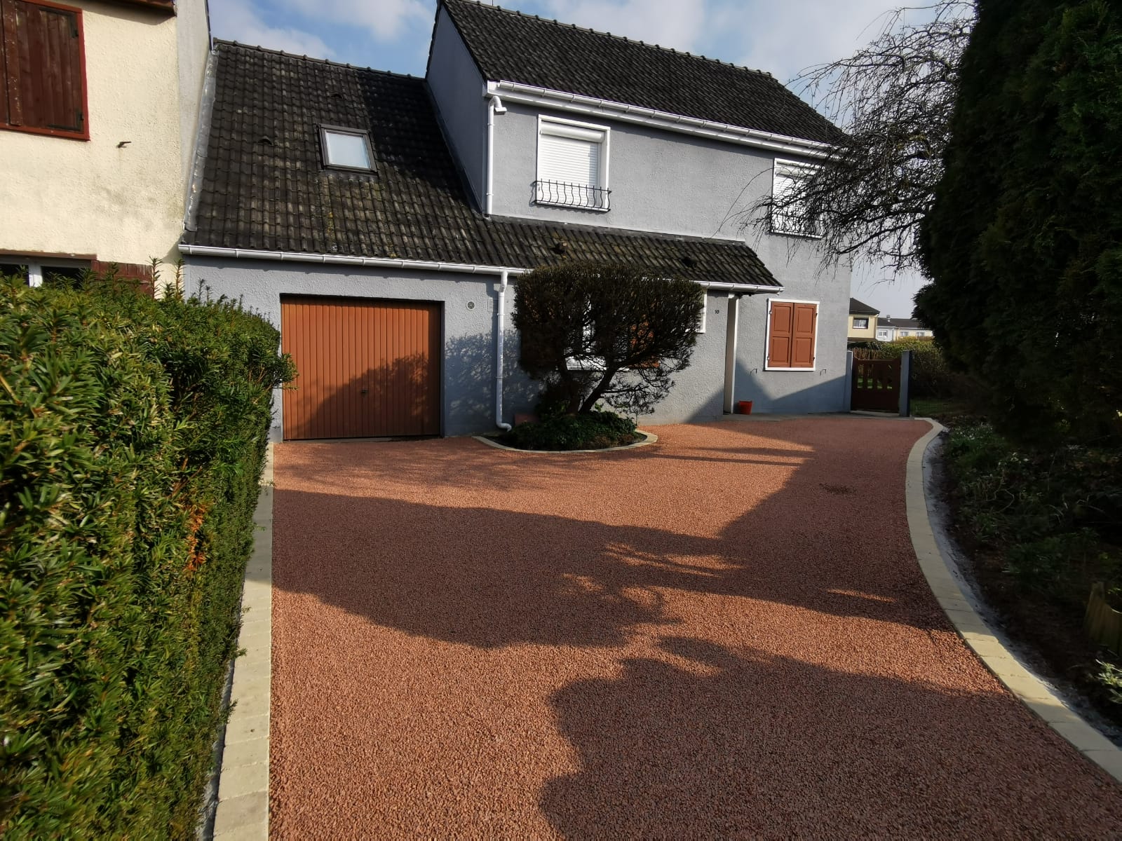 Allée garage - graviers - Iteuil - Poitiers5