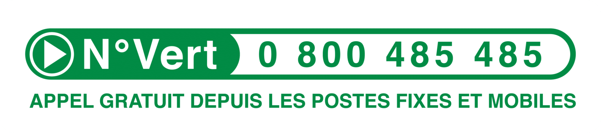 Num&eacute;ro vert